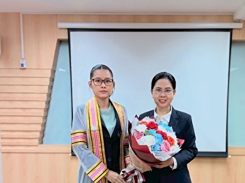 Congratulations to Ms. Apiradee Tisanon,
a Master of Education student in
Educational Administration