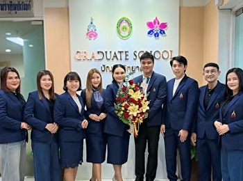 Educational Administration Program
Congratulates Asst. Prof. Dr. Wijak
Noichan on Doctoral Graduation