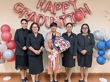 Congratulations to Ms. Siriyaporn
Ritnarong