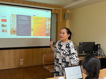 ENG8101 English for Doctoral Students
Class (11)691 taught by
Assoc.Prof.Dr.Wipada Prasansaph